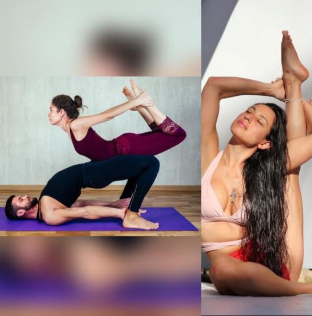 HOT YOGA GIRLS ල ඉන්...